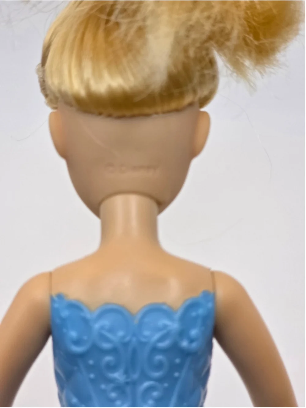 Disney Girls Doll Toy Blue Outfit Blonde Hair
